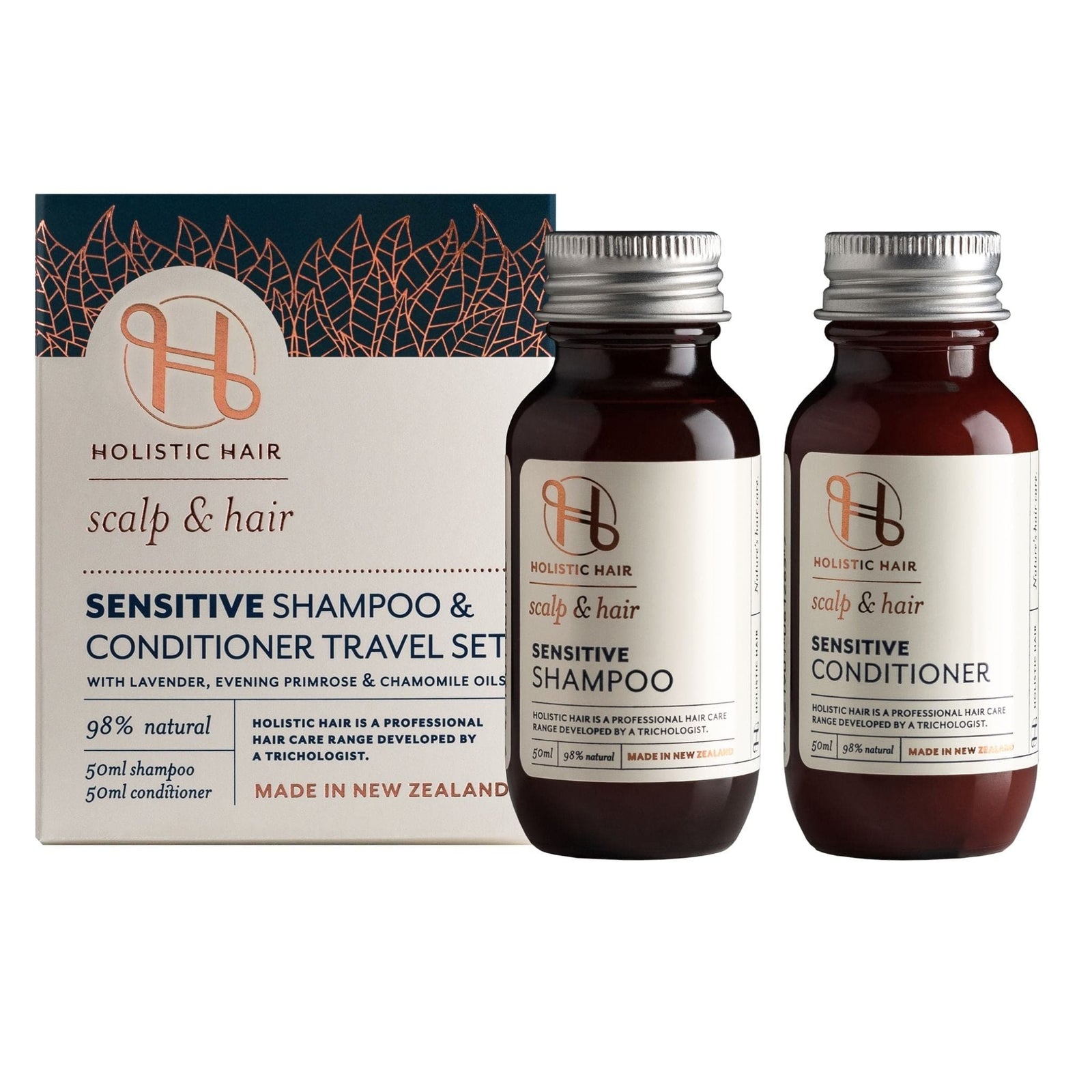Sensitive Shampoo and Conditioner 50ml Travel Set