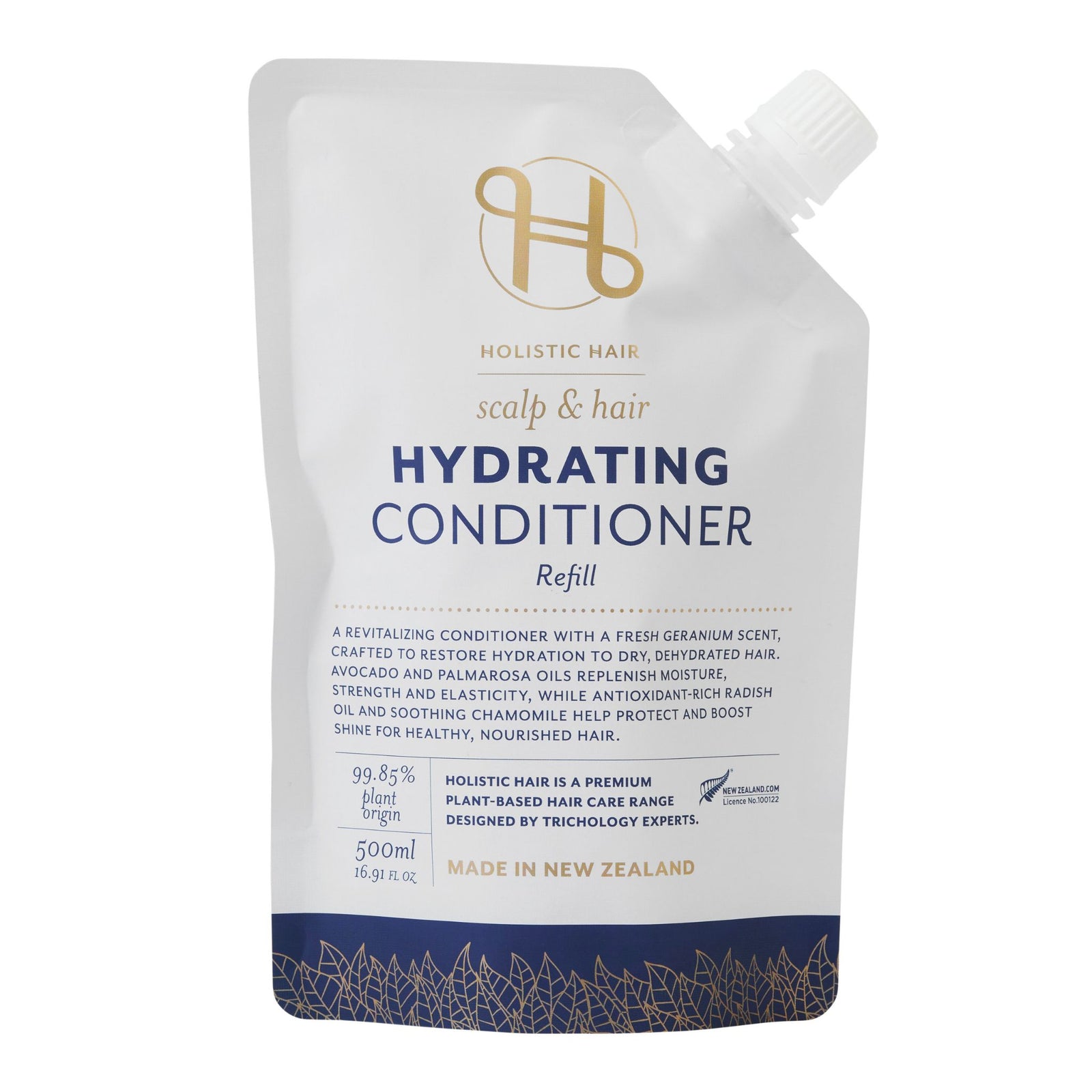 Hydrating Conditioner Refill Pouch 500ml , Conditioner , Holistic Hair® , HydratingConditioner