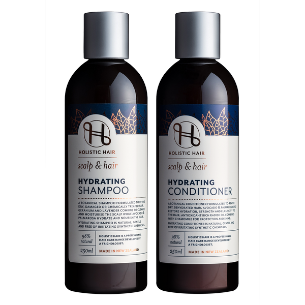 Hydrating Shampoo and Conditioner 250ml Set