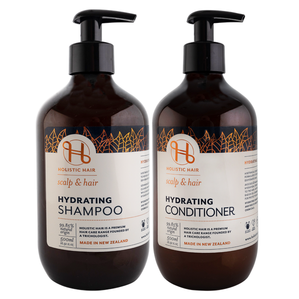 Hydrating Shampoo and Conditioner 500ml Set