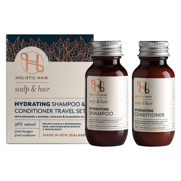 Hydrating Shampoo and Conditioner 50ml Travel Set
